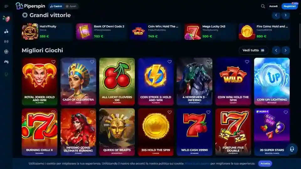 PiperSpin Casino  casino review section 2